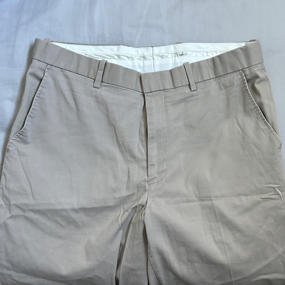Perry Ellis Tan Chinos